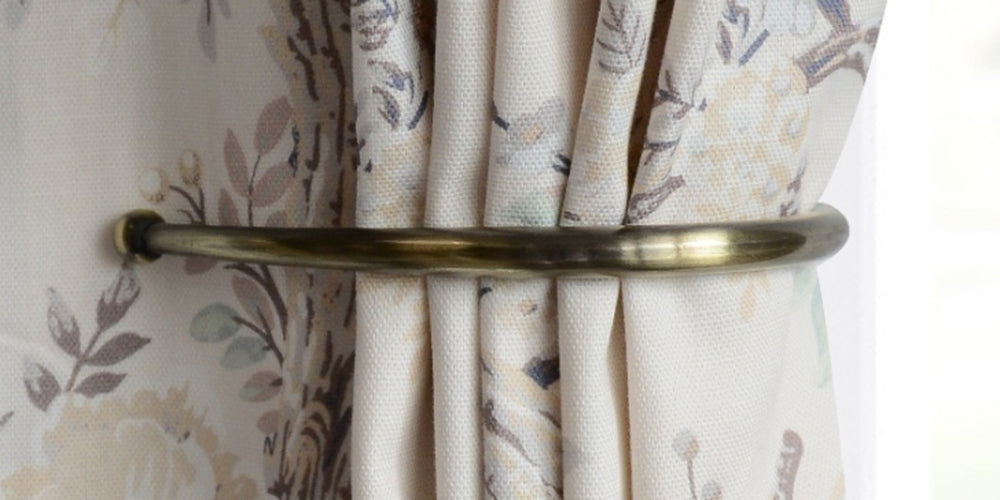 Laura Ashley Ball End Holdback Antique Brass Curtain Poles Emporium