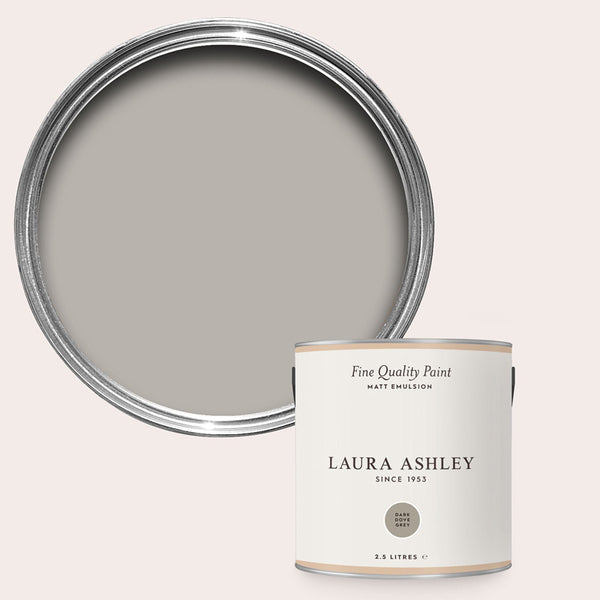 Laura Ashley Dark Dove Grey Matt Emulsion Paint