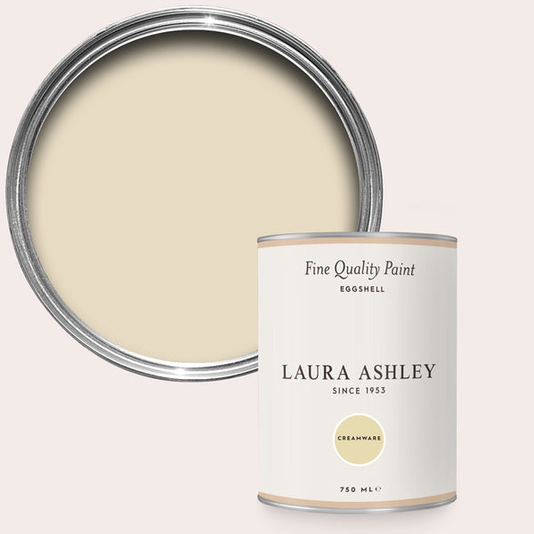 Laura Ashley Creamware Eggshell Paint 750ml