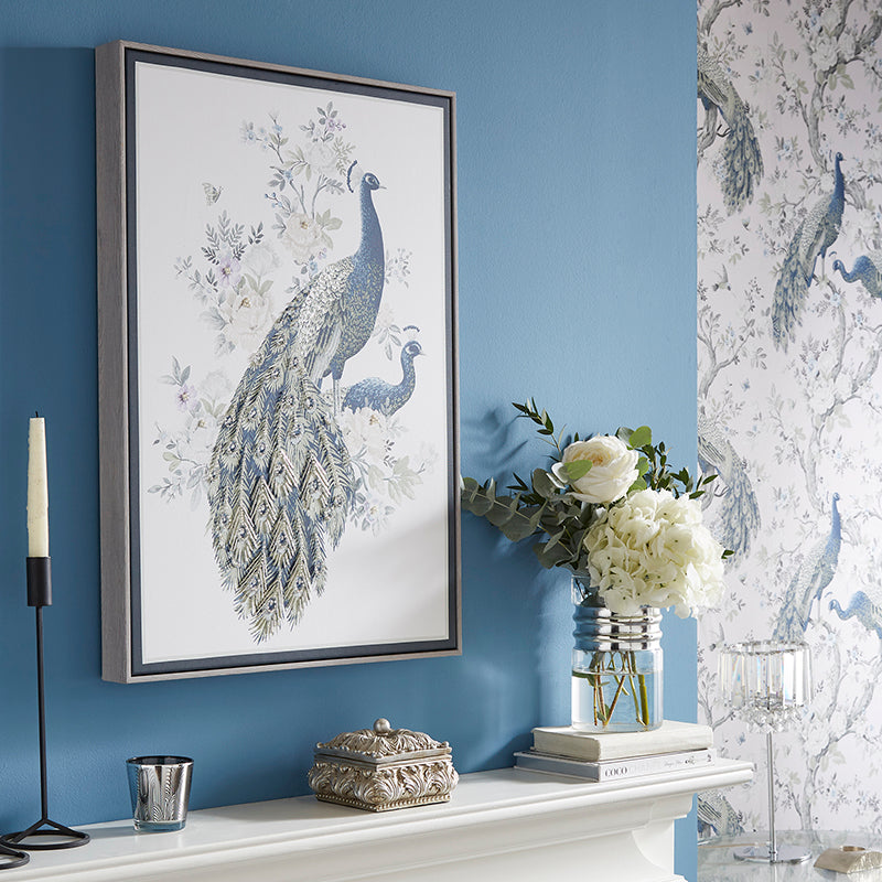 Laura Ashley Belvedere Wallart Curtain Poles Emporium