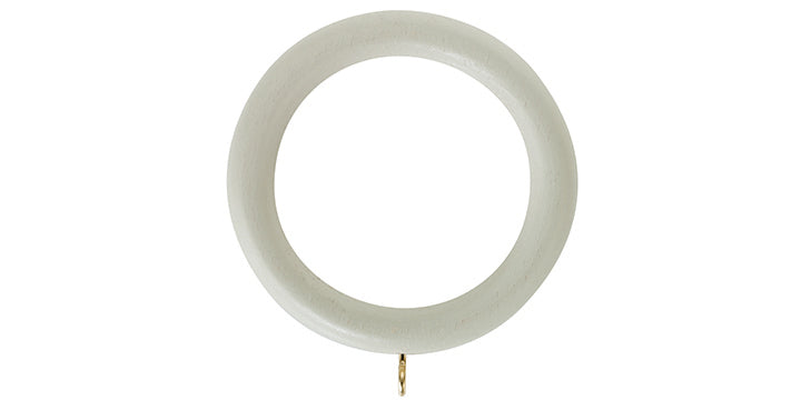 Hallis Honister 50mm French Grey Curtain Pole Rings (Pack 4) - Curtain Poles Emporium