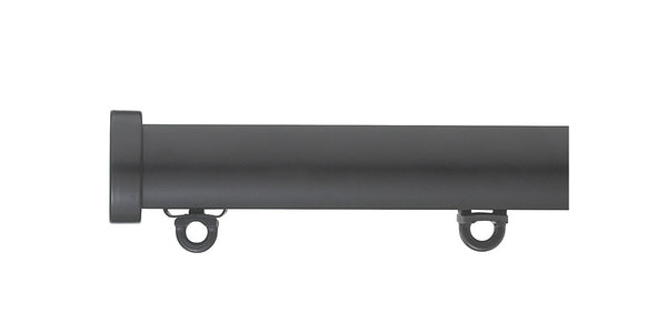 Silent Gliss Metropole 23mm Black Stud End Cap