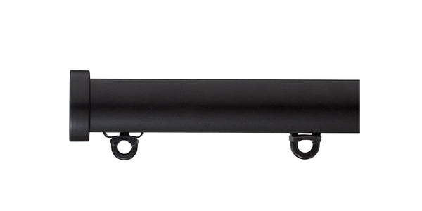 Silent Gliss Metropole 23mm Black Stud End Cap
