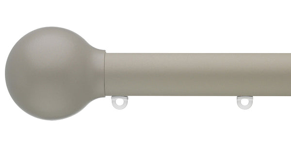 Silent Gliss Metropole 30mm Ochre hand drawn track Ball Finial