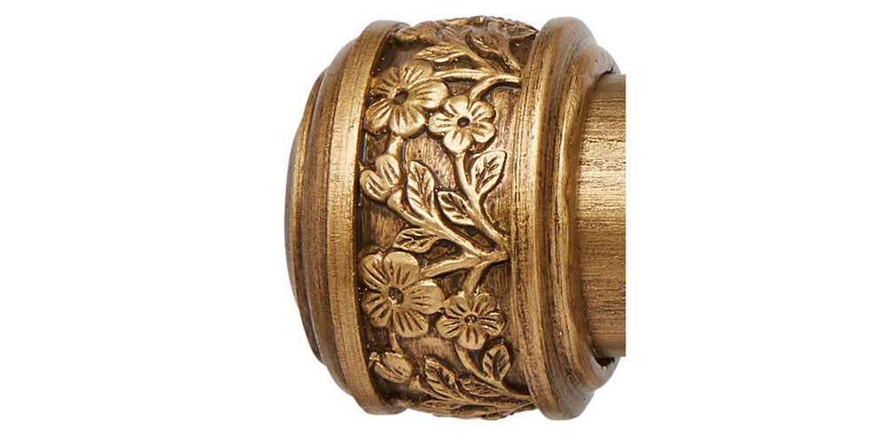 Hallis Hudson Ashbridge 45mm Baroque Gold Curtain Pole Claremont Finial
