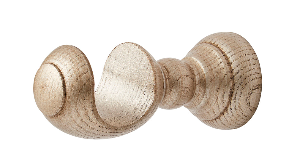 Hallis Hudson Ashbridge 45mm Champagne Gold Curtain Pole Kew Finial