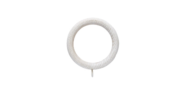 Hallis Hudson Ashbidge Parchment White Curtain Pole Ring