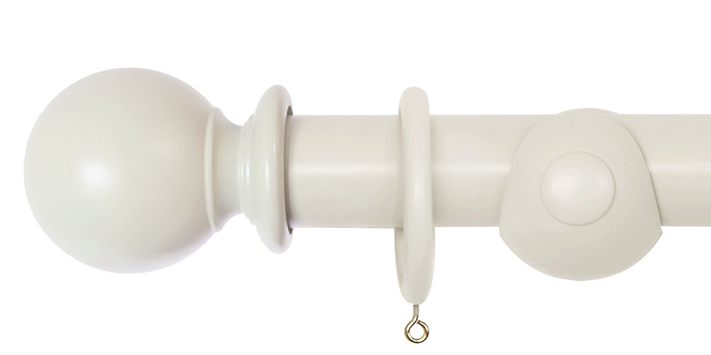 Laura Ashley 40mm Sable Handcrafted Curtain Pole