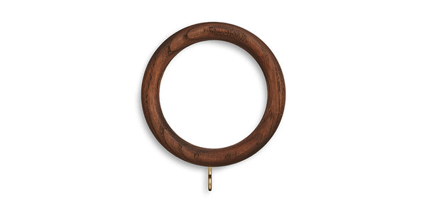 Hallis Hudson Eden 45mm Cocoa Curtain Pole Rings