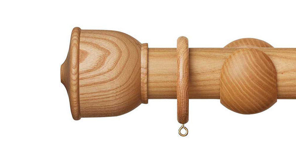 Hallis Hudson Eden 45mm Natural Curtain Pole Urn Finial