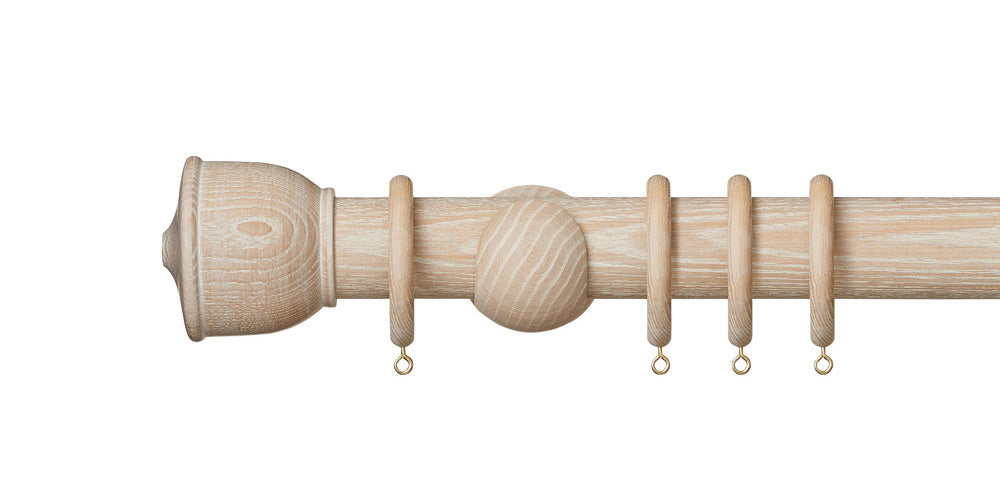 Hallis Hudson Eden 45mm Oatmeal Curtain Pole Urn Finial