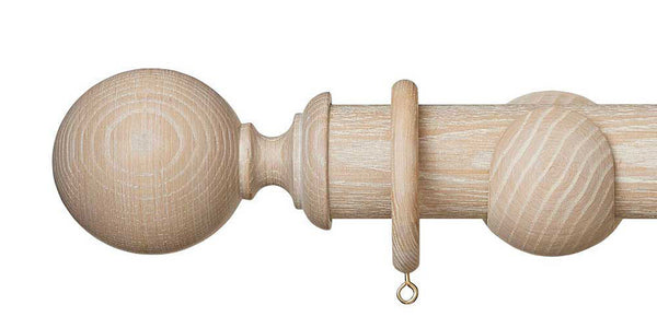 Hallis Hudson Eden 45mm Oatmeal Curtain Pole Ball Finial