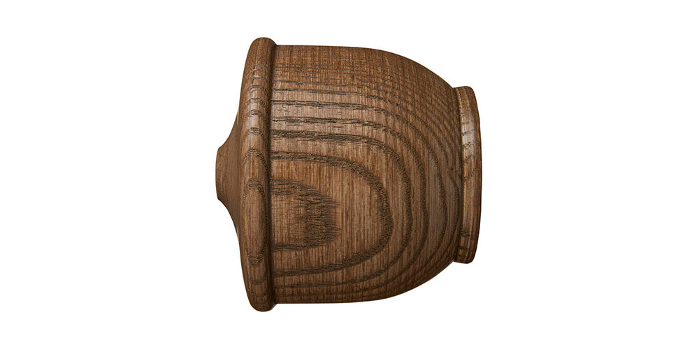 Hallis Hudson Eden 45mm Sisal Curtain Pole Urn Finial