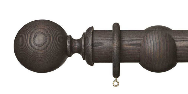Hallis Hudson Eden 45mm Umber Curtain Pole Ball Finial