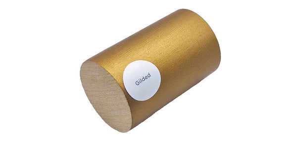 Cameron Fuller 50mm Wooden Curtain Pole Crown Finial (12 Colours)