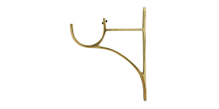 Jones Florentine 50mm Antique Gold Curtain Pole Acanthus Finial - Curtain Poles Emporium