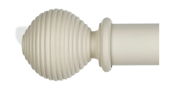Byron & Byron 55mm Barnwood Curtain Pole Ives Finial