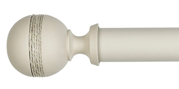 Byron & Byron 55mm Barnwood Curtain Pole Saltash Finial