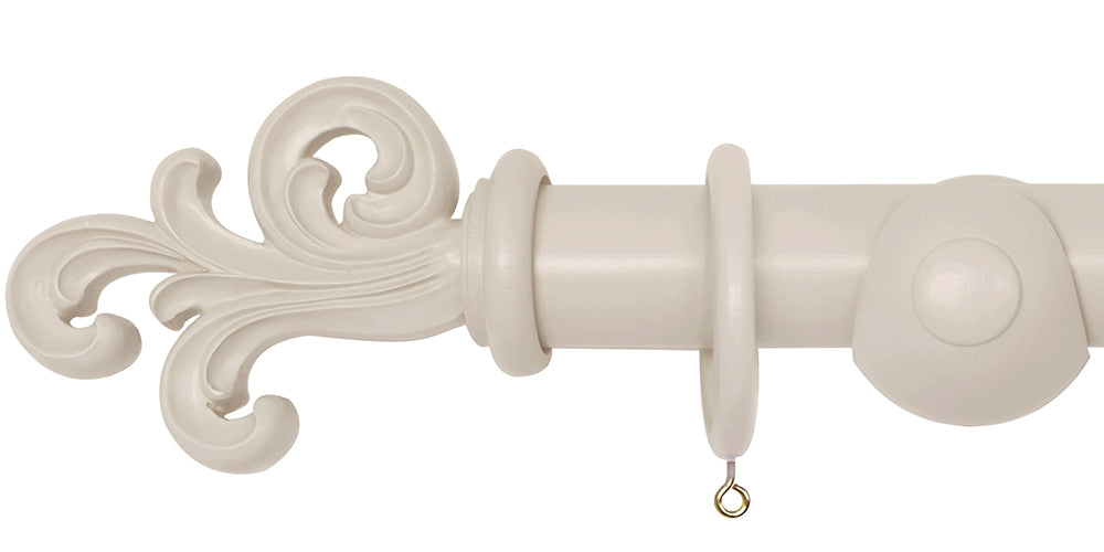 Laura Ashley 40mm Sable Handcrafted Curtain Pole