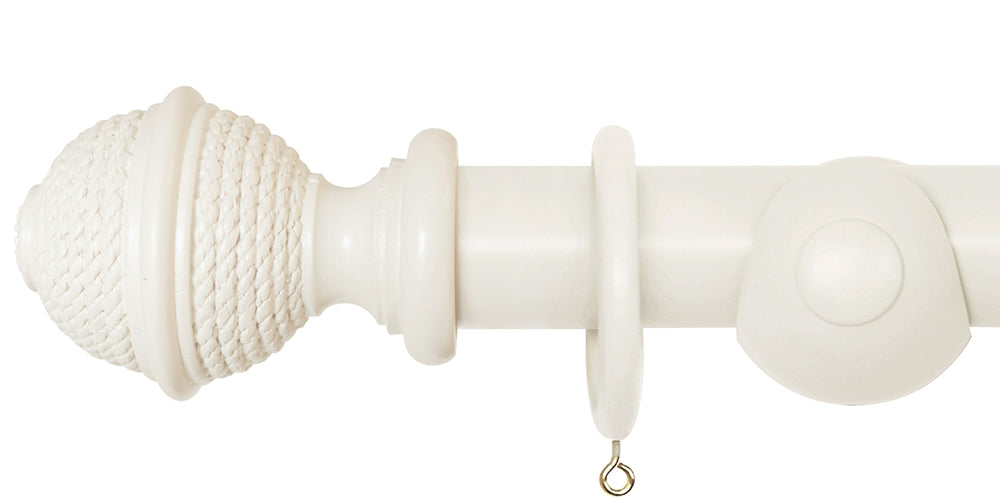 Laura Ashley 40mm Sable Handcrafted Curtain Pole