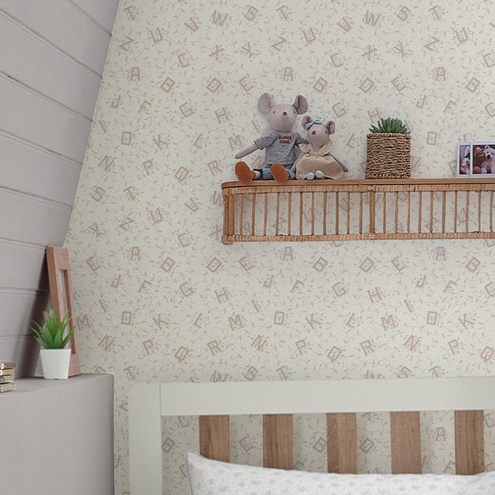 Laura Ashley Alphabet Wallpaper - Finesse Home Interiors