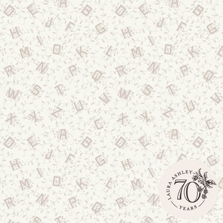 Laura Ashley Alphabet Wallpaper - Finesse Home Interiors
