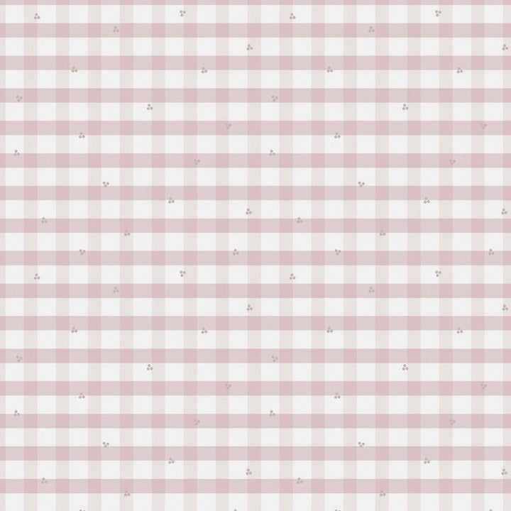 Laura Ashley Gingham Wallpaper - Finesse Home Interiors