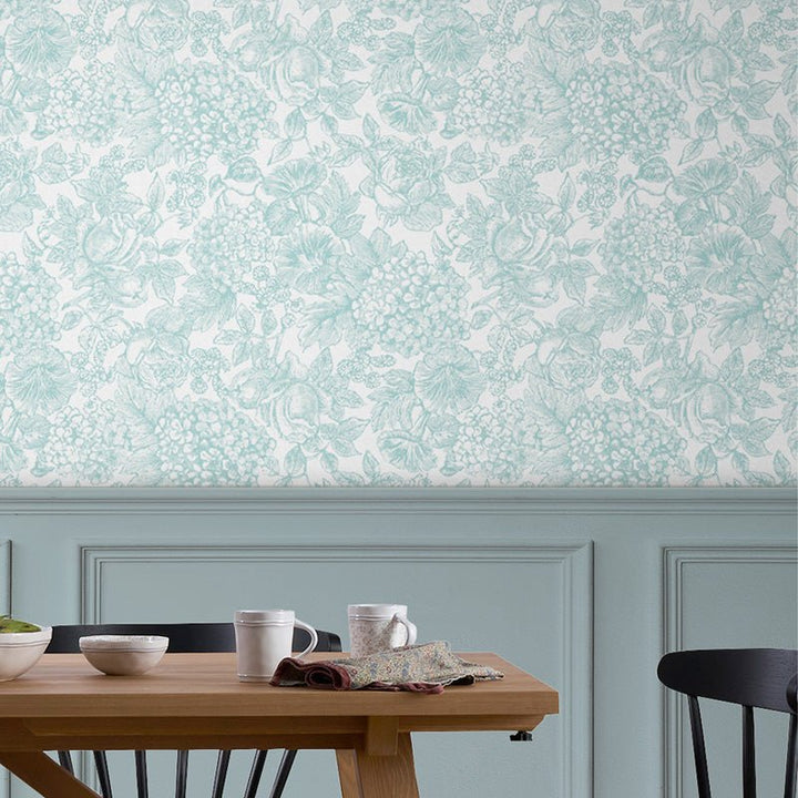 Laura Ashley Louise Wallpaper - Finesse Home Interiors