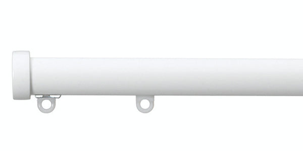 Silent Gliss Metropole 23mm Matt White - Curtain Poles Emporium