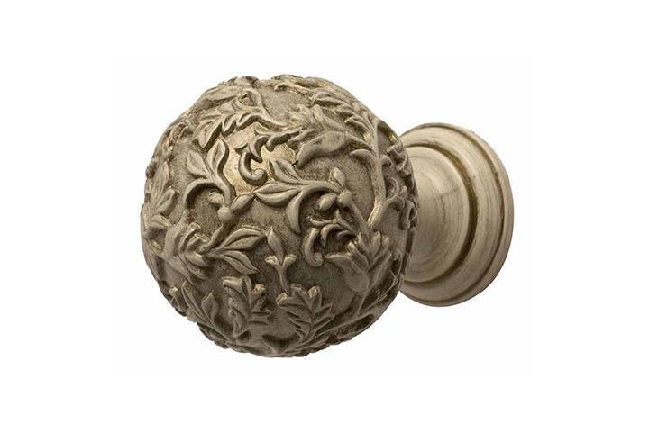 Hallis Hudson Modern Country Floral Ball Finials (3 Colours)