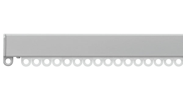 Silent Gliss 1080 Anodic Grey Hand Drawn Curtain Track