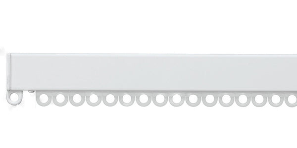 Silent Gliss 1080 Matt White Hand Drawn Curtain Track