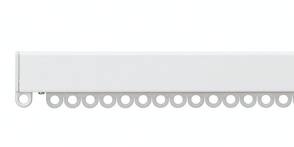Silent Gliss 1080 White Hand Drawn Curtain Track - Curtain Poles Emporium