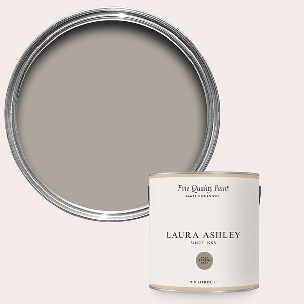 Laura Ashley Pale French Grey Matt Emulsion Paint
