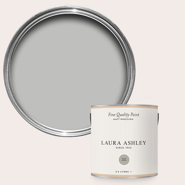 Laura Ashley Pale Steel Matt Emulsion Paint