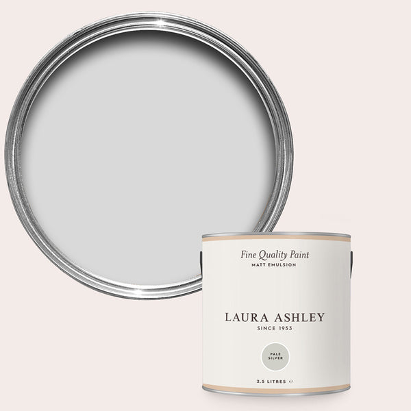 Laura Ashley Pale Silver Matt Emulsion Paint
