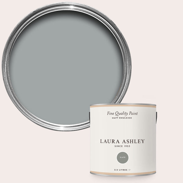 Laura Ashley Slate Matt Emulsion Paint