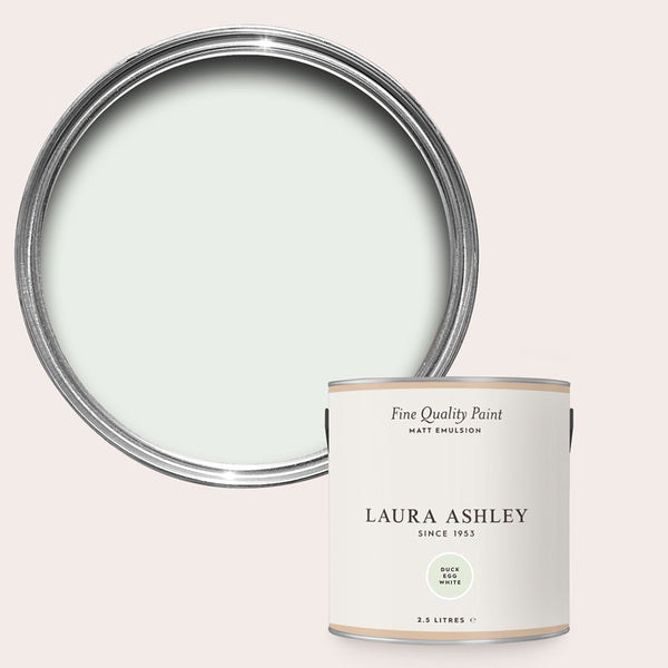 Laura Ashley Duck Egg White Matt Emulsion Paint