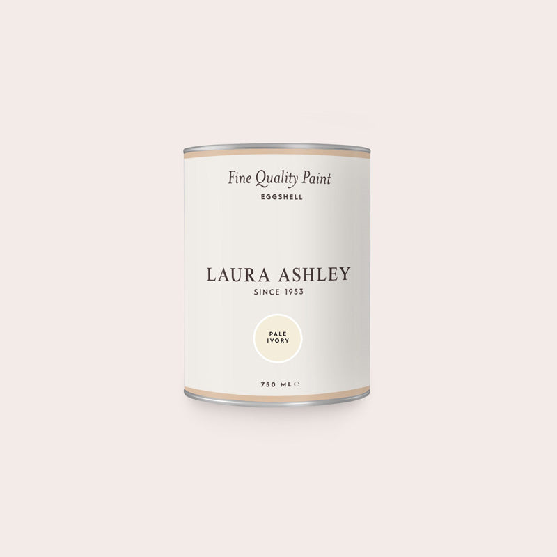 Laura Ashley Pale Ivory Eggshell Paint 750ml