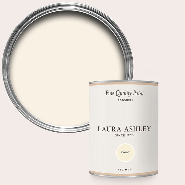 Laura Ashley Ivory Eggshell Paint 750ml
