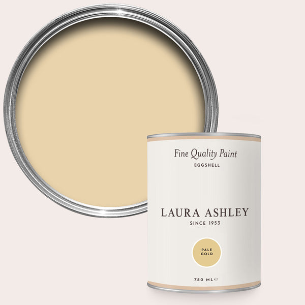 Laura Ashley Pale Gold Eggshell Paint 750ml