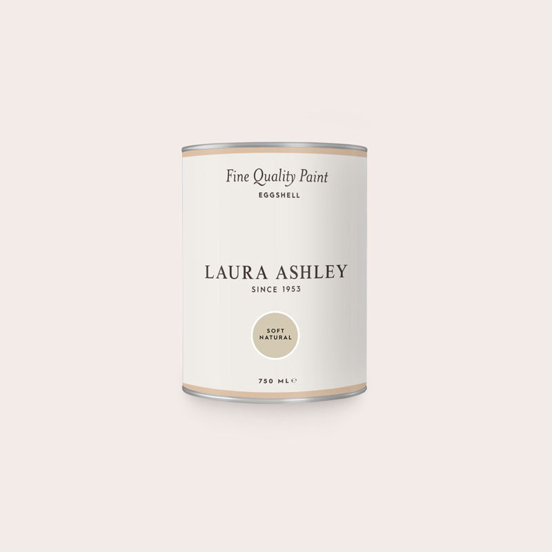 Laura Ashley Soft Natural Eggshell Paint 750ml