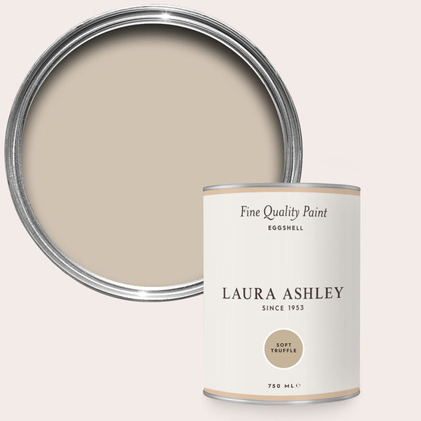 Laura Ashley Soft Truffle Eggshell Paint 750ml