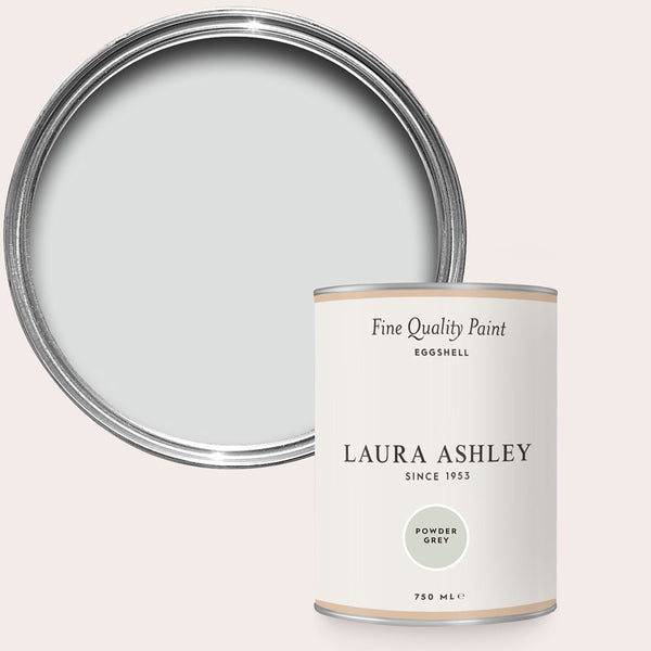 Laura Ashley Powder Grey Eggshell Paint 750ml