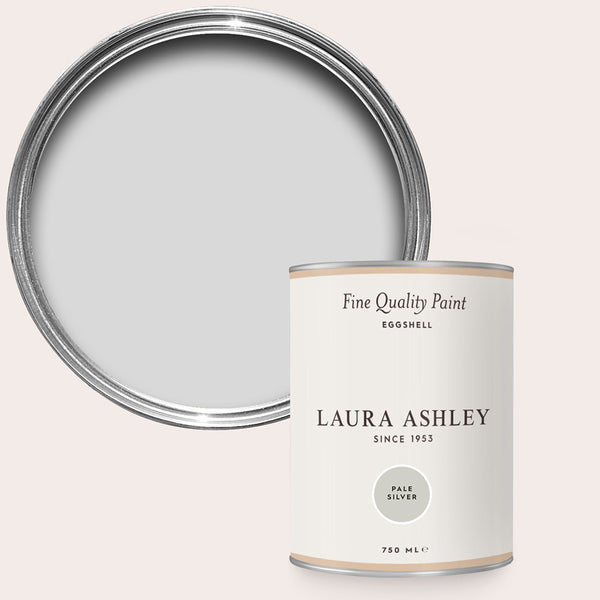 Laura Ashley Pale Silver Eggshell Paint 750ml