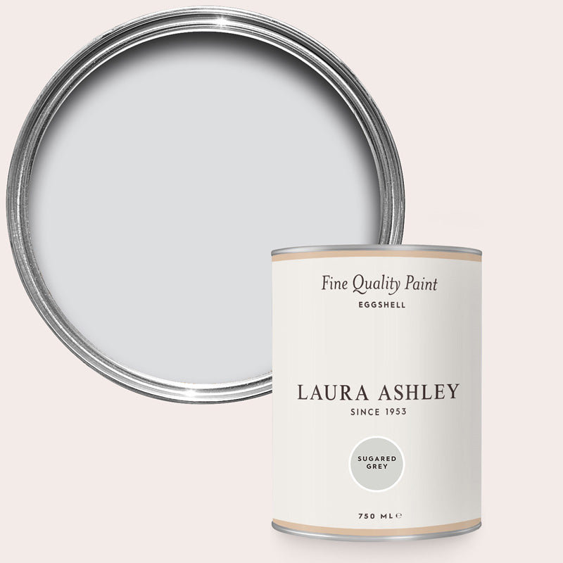 Laura Ashley Sugared Grey Eggshell Paint 750ml