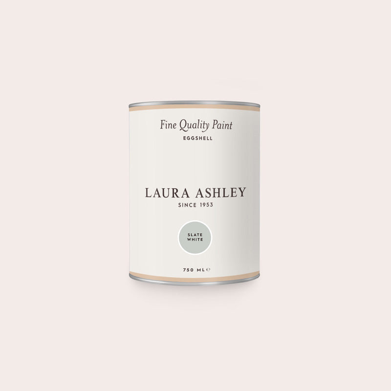 Laura Ashley Slate White Eggshell Paint 750ml