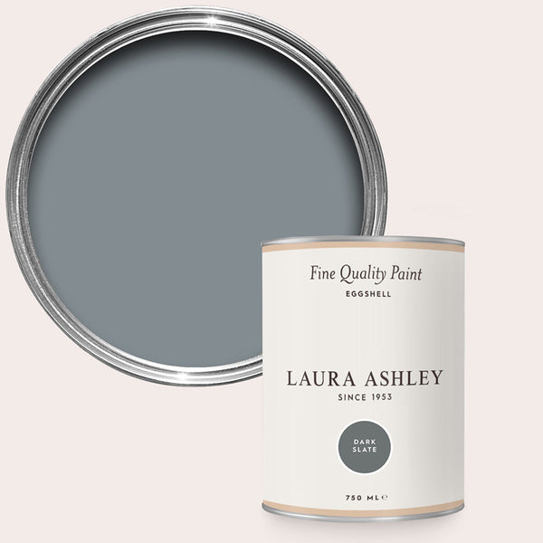 Laura Ashley Dark Slate Eggshell Paint 750ml