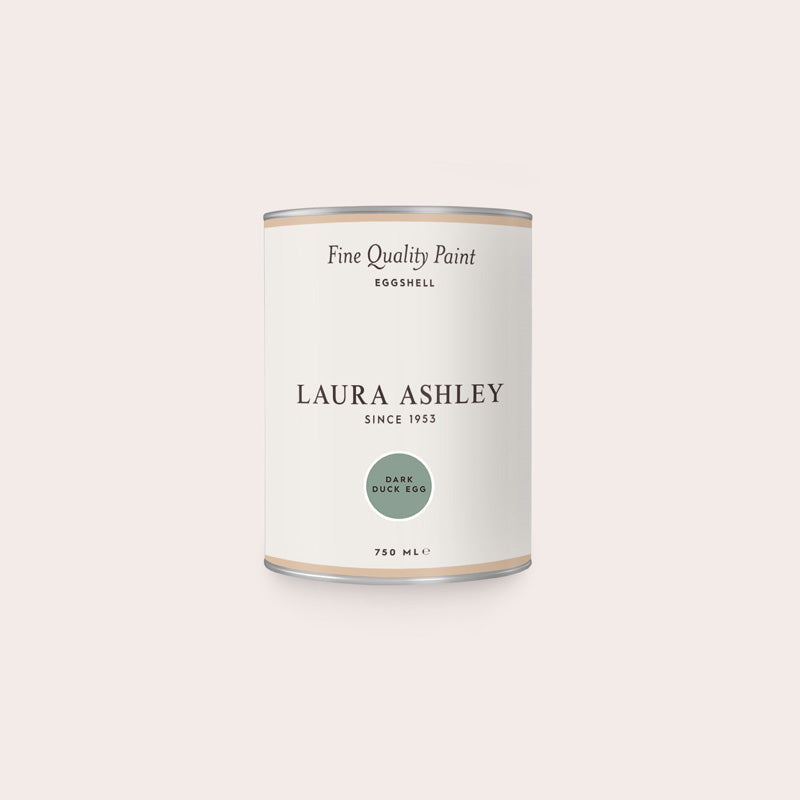 Laura Ashley Dark Duck Egg Eggshell Paint 750ml