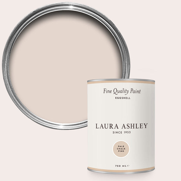 Laura Ashley Pale Chalk Pink Eggshell Paint 750ml